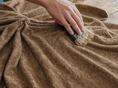 Suede cleaning service