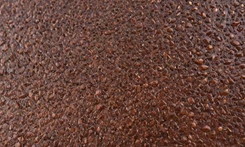 Professional stain removal from leather